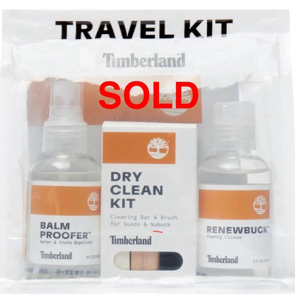 Timberland Dry Clean Kit for Suede and Nubuck. NWT